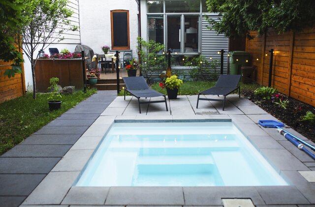 small inground pool ideas on a budget